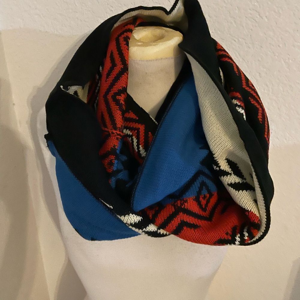 New life is beautiful multicolor scarf